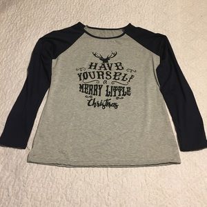 Christmas long sleeve shirt NWOT